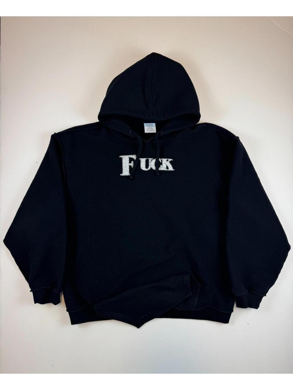 Vetements 2019 F*ck Hoodie